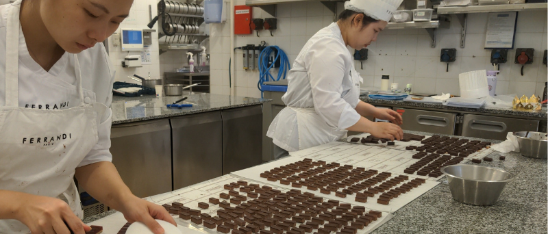 Behind the scenes : The Advanced Program in French Pastry crafting a variety of confectioneries