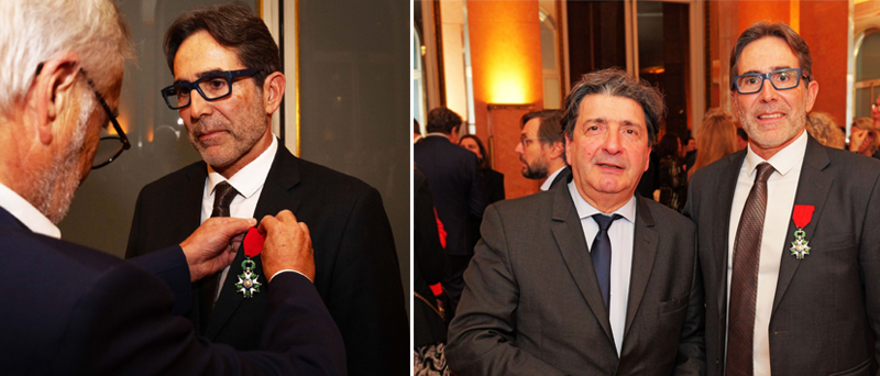  Richard Ginioux, Directeur général de FERRANDI Paris, reçoit les insignes de Chevalier de la Légion d'honneur
