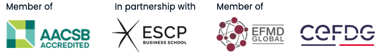 AACSB, ESCP Business School, EFMP, CEFDG
