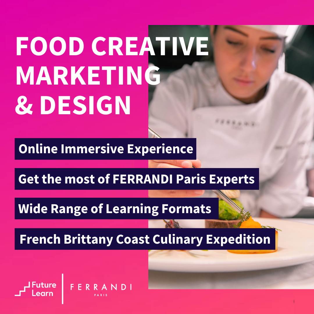 Food creative marketing and design  par FERRANDI Paris