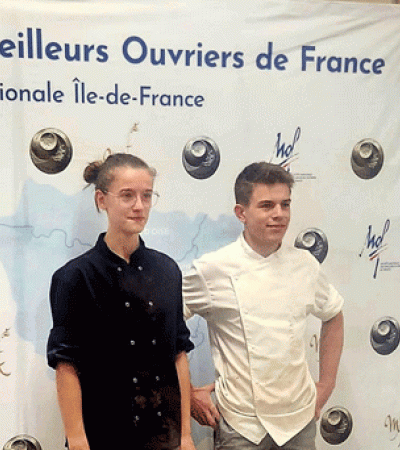  Médaille d'or départementale et régionale au concours MAF Boulanger pour 2 de nos élèves en CAP boulanger de FERRNADI Paris 